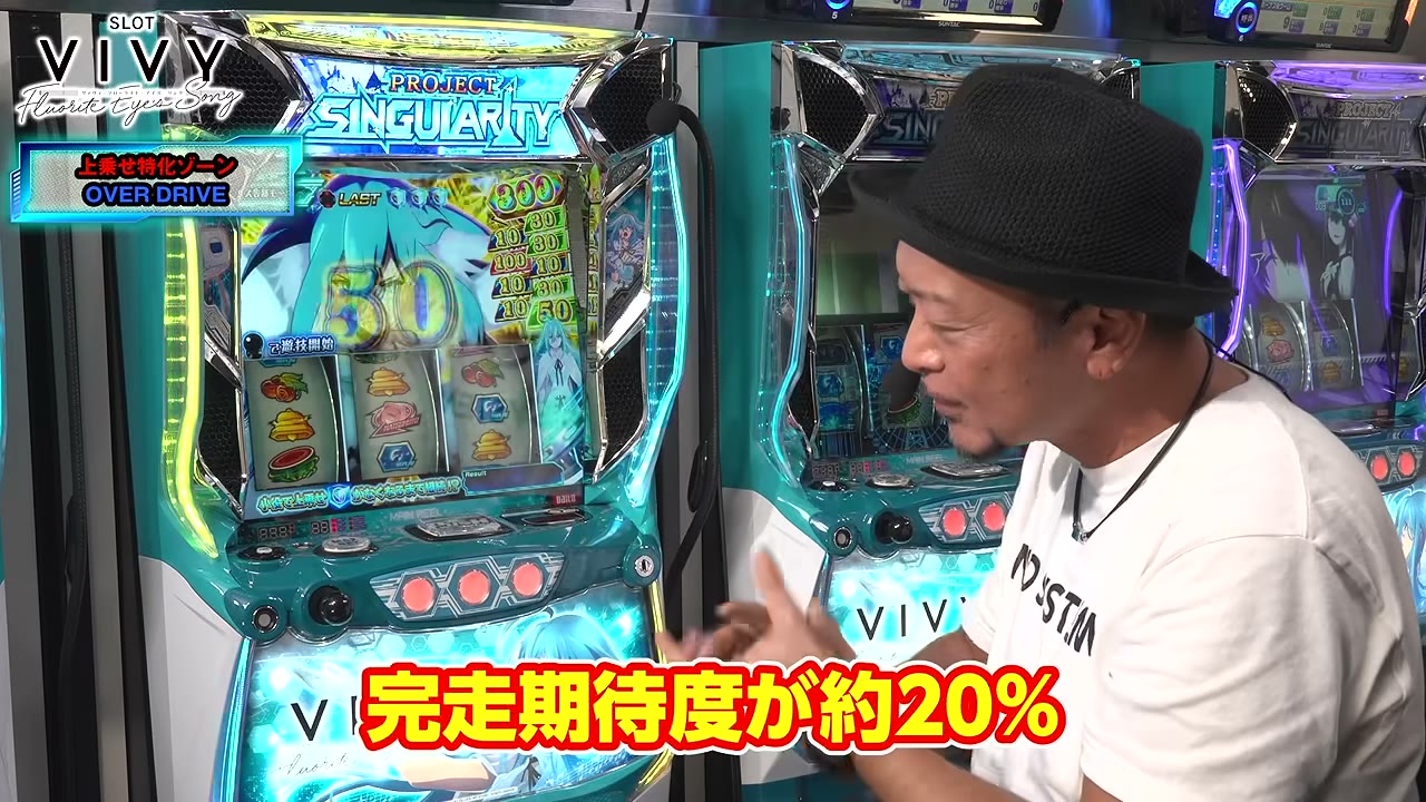 スロット Vivyのオーバードライブの完走期待度